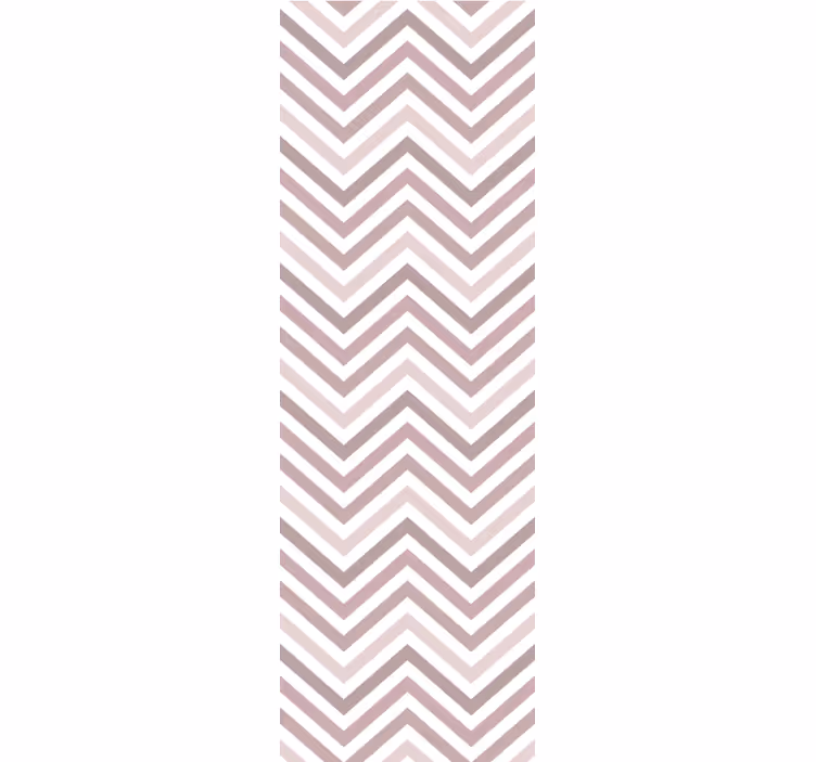Carta da parati righe orizzontali forme a zigzag chevron - TenStickers