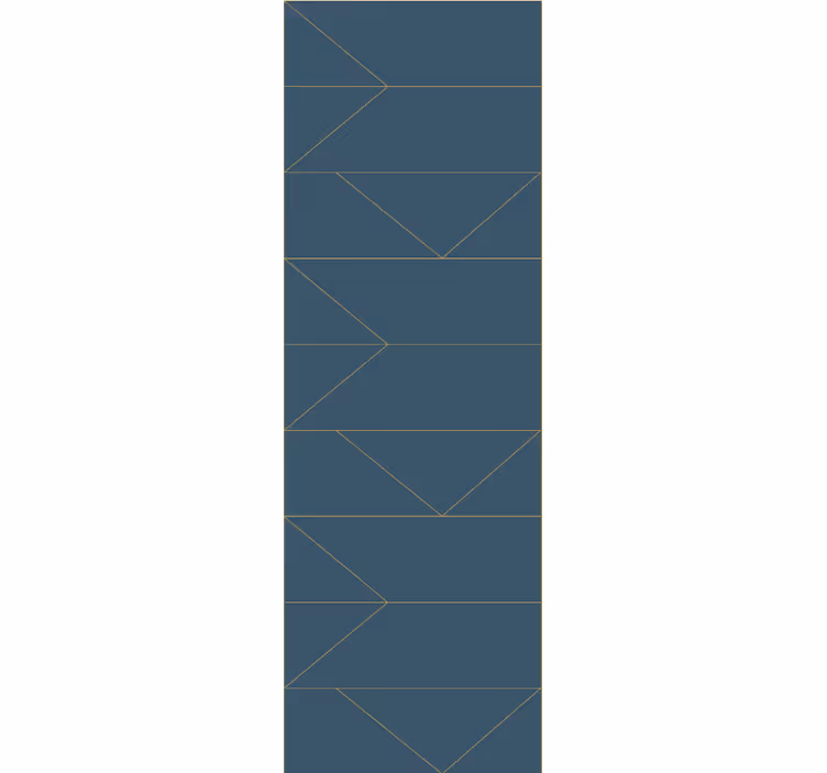 Carta da parati soggiorno forme geometriche delle frecce - TenStickers