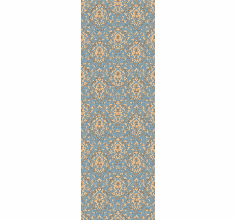 Carta da parati vintage texture damasco floreale ornato - TenStickers