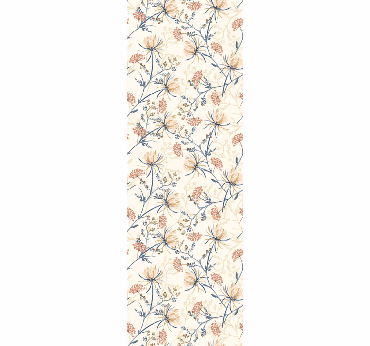 Carta da parati floreale composizione in fiore - TenStickers