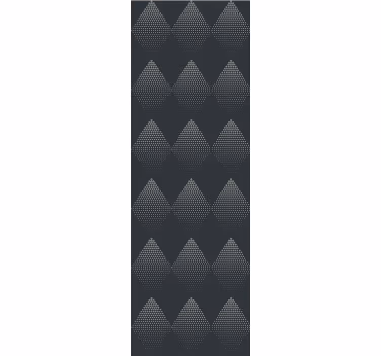 Carta da parati triangoli eleganti forme di diamante - TenStickers