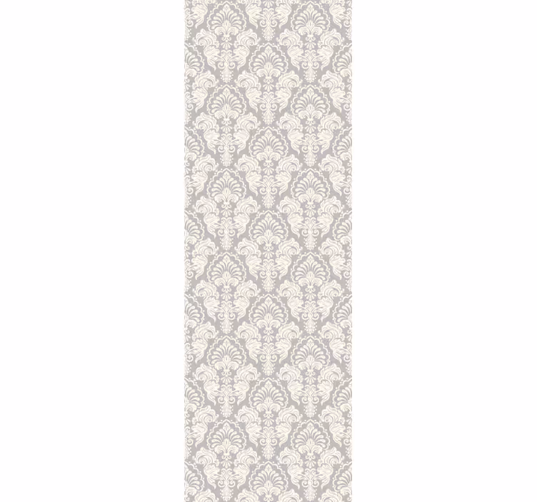 Carta da parati barocco elegante pergamena floreale - TenStickers