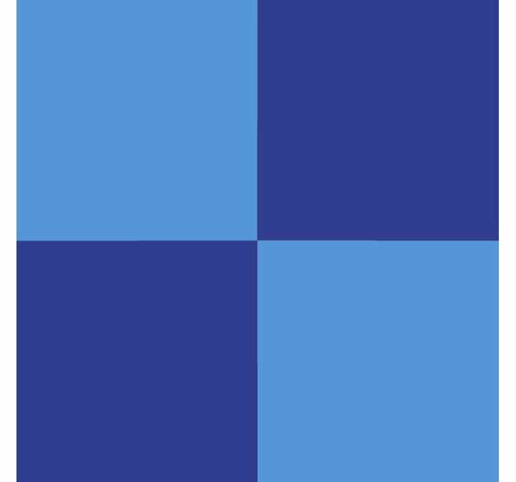 Carta da parati effetto piastrelle motivo scuro e blu - TenStickers
