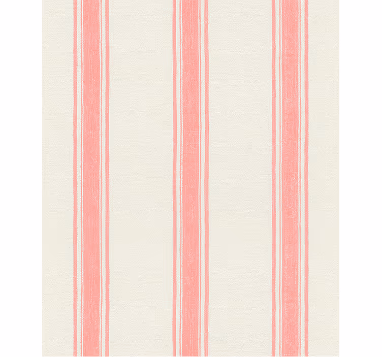 Carta da parati geometrica linee verticali rosa pastello - TenStickers