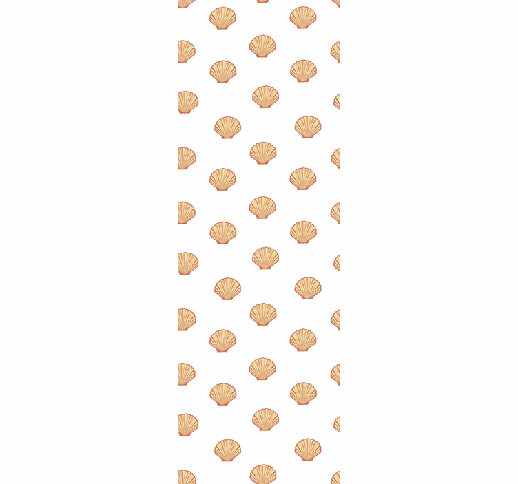 Carta da parati natura idea con conchiglie - TenStickers