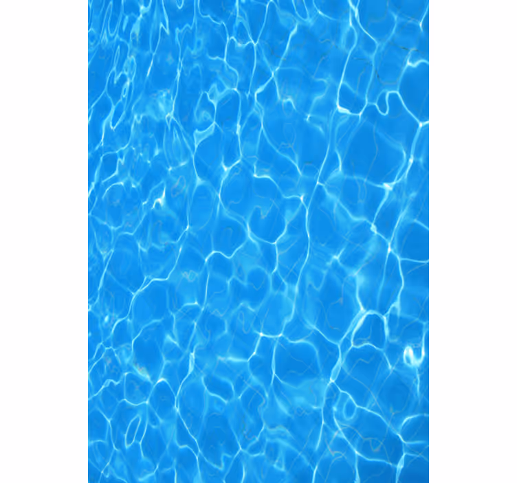 Carta da parati soggiorno texture acqua blu - TenStickers