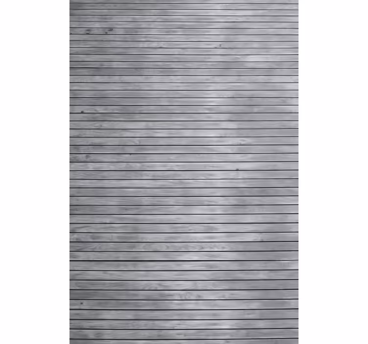 Carta da parati ornamentale grigia legno - TenStickers