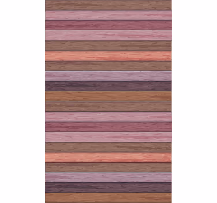 Carta da parati ornamentale texture legno grigia e rosa - TenStickers