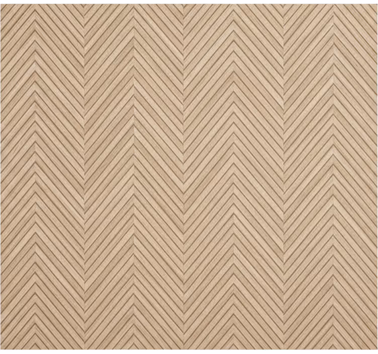 Carta da parati soggiorno texture a zig zag legno - TenStickers