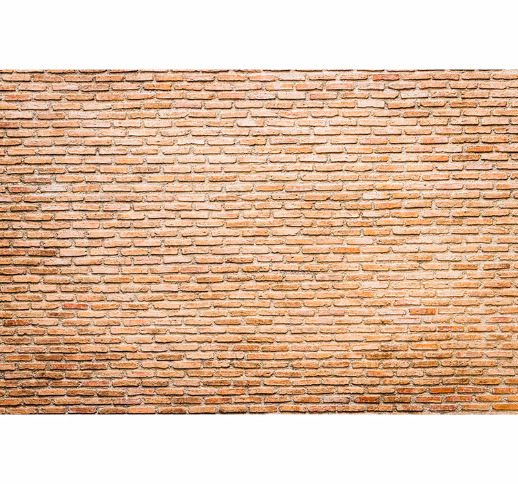 Carta da parati mattoni effetto usurato - TenStickers