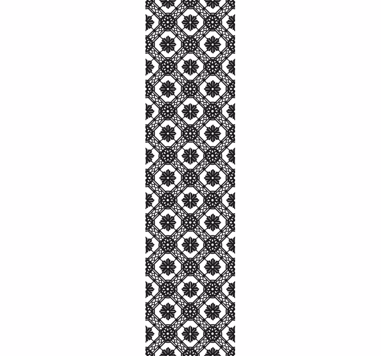 Carta da parati ornamentale composizione floreale intricata - TenStickers