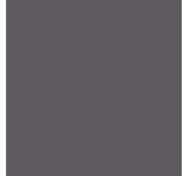 Carta da parati camera grigio scuro semplice - TenStickers