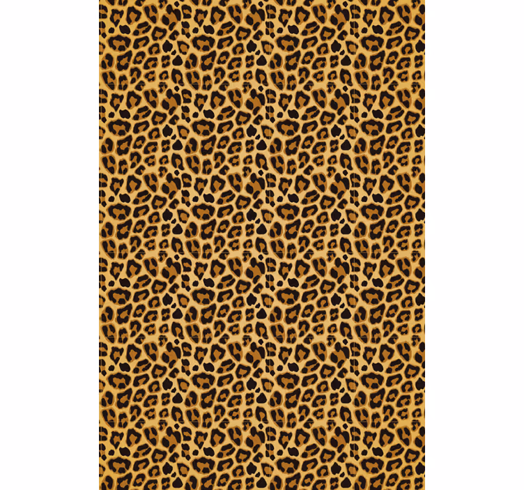Carta da parati animali motivo leopardato - TenStickers