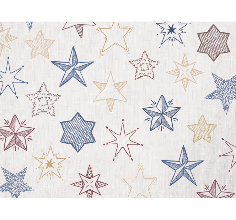 Carta da parati natalizia natale naturale - TenStickers