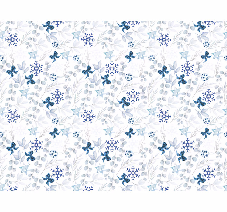 Carta da parati natalizia atmosfera natalizia - TenStickers