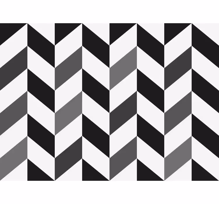 Carta da parati ufficio contrasto chevron - TenStickers