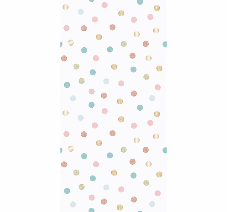 Carta da parati ingresso motivo pois con glitter - TenStickers