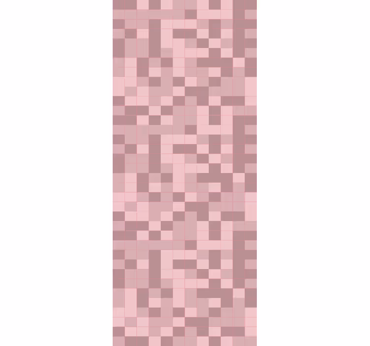Carta da parati geometrica mimetico pixelato - TenStickers