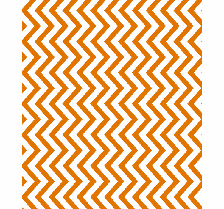 Carta da parati geometrica motivo a zig zag - TenStickers