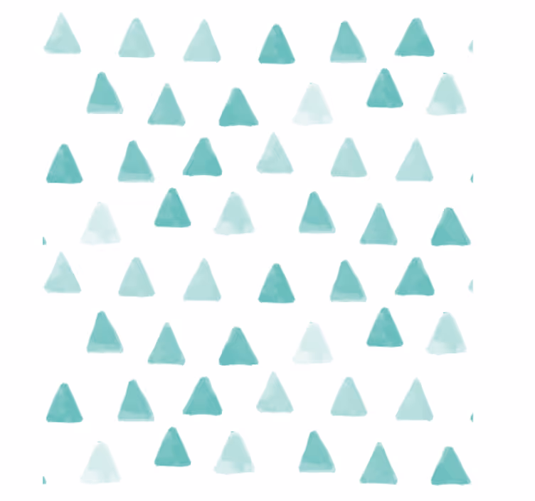 Carta da parati geometrica motivi triangolari - TenStickers