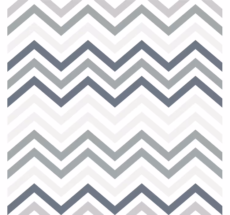 Carta da parati geometrica motivo chevron chic - TenStickers
