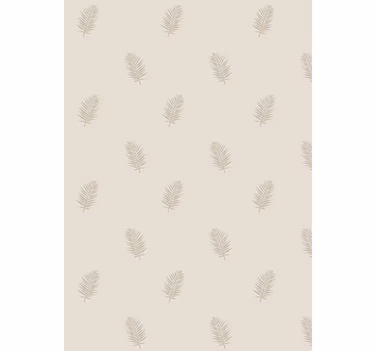 Carta da parati natura motivo fogliare - TenStickers