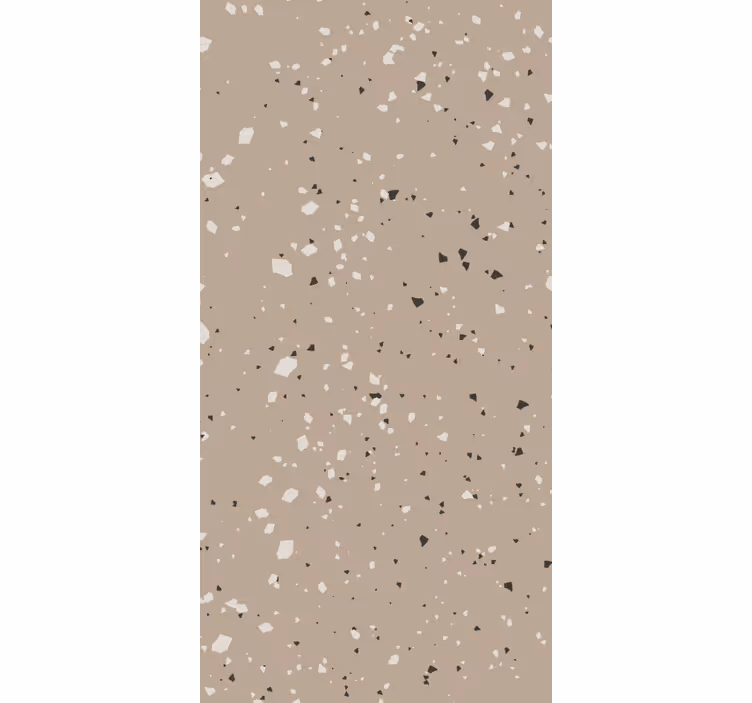 Carta da parati moderna texture beige terrazzo - TenStickers
