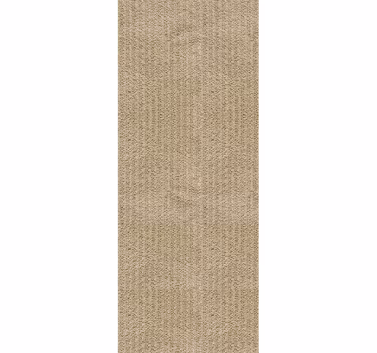Carta da parati camera da letto tessuto beige monocolore - TenStickers