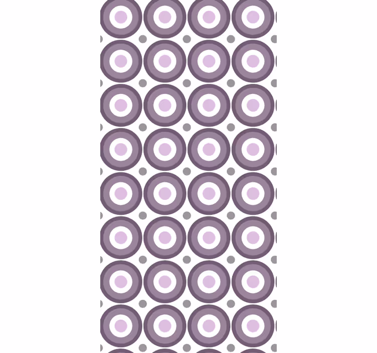 Carta da parati moderna texture stile lilla anni 70 - TenStickers