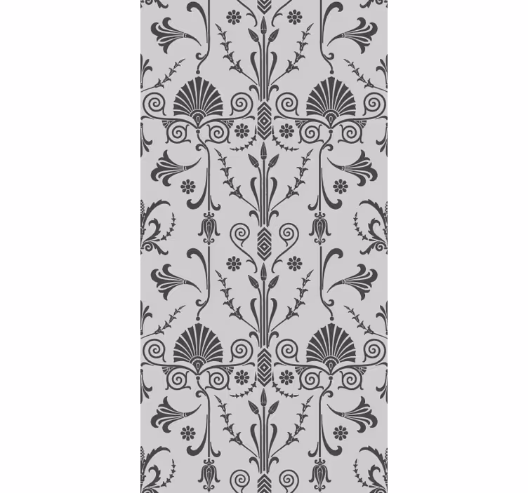 Carta da parati corridoio composizioni botaniche eleganti - TenStickers
