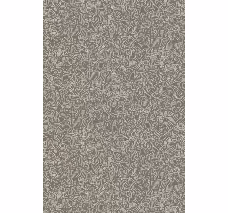 Carta da parati texture motivi a linee ondulate - TenStickers