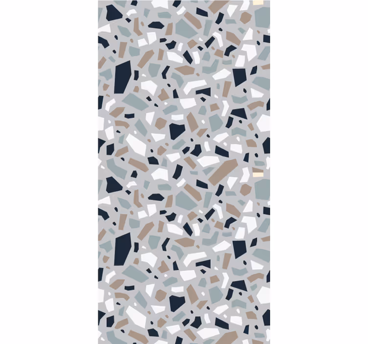 Carta da parati texture motivo terrazzo astratto - TenStickers