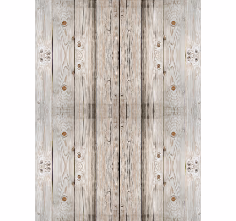 Carta da parati soggiorno effetto legno pino bianco - TenStickers