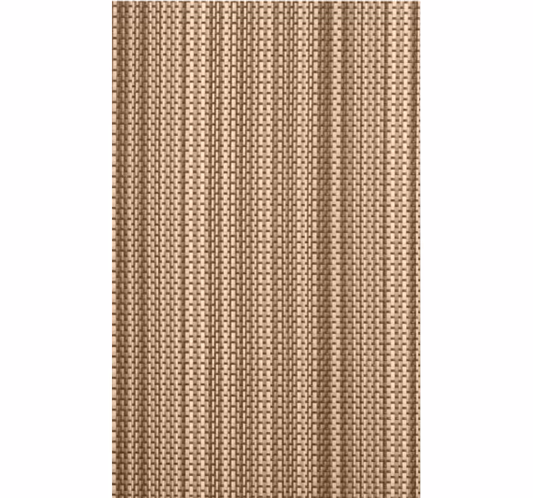 Carta da parati soggiorno effetto fibra naturale - TenStickers
