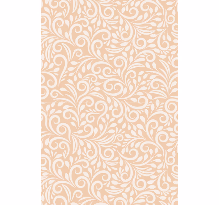 Carta da parati soggiorno elemento botanico elegante - TenStickers