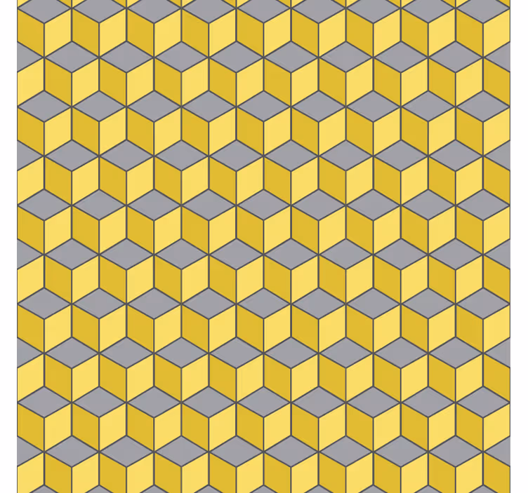 Carta da parati geometrica quadrati pantone - TenStickers