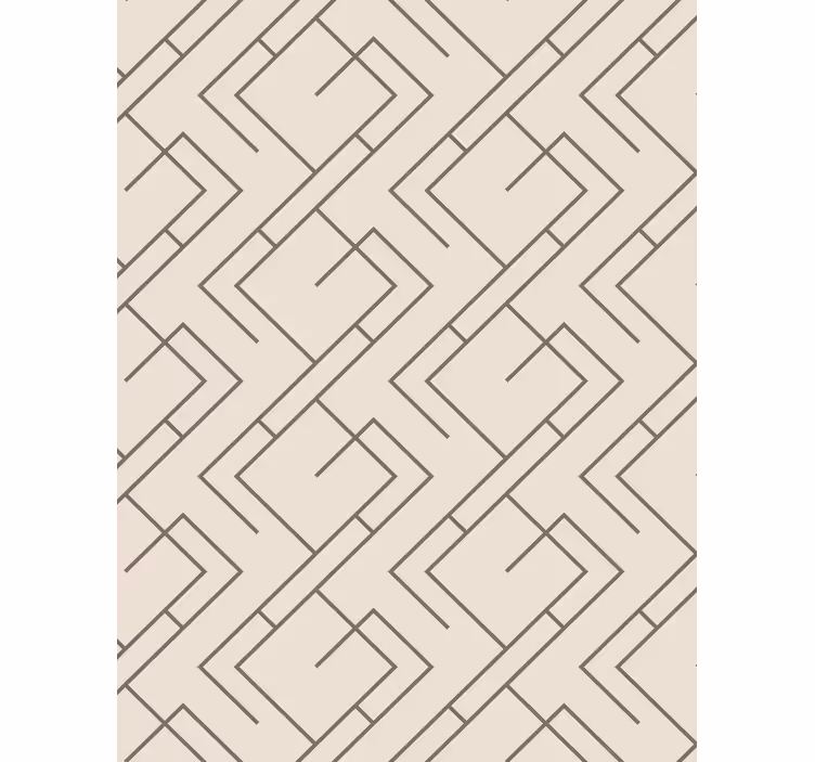 Carta da parati geometrica motivo lineare elegante - TenStickers