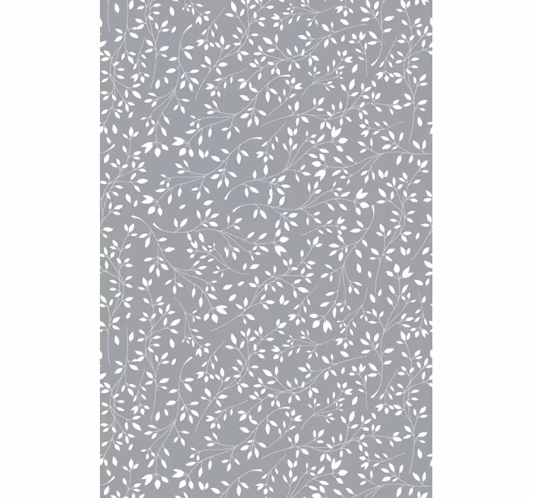 Carta da parati alberi disegno natura pattern - TenStickers