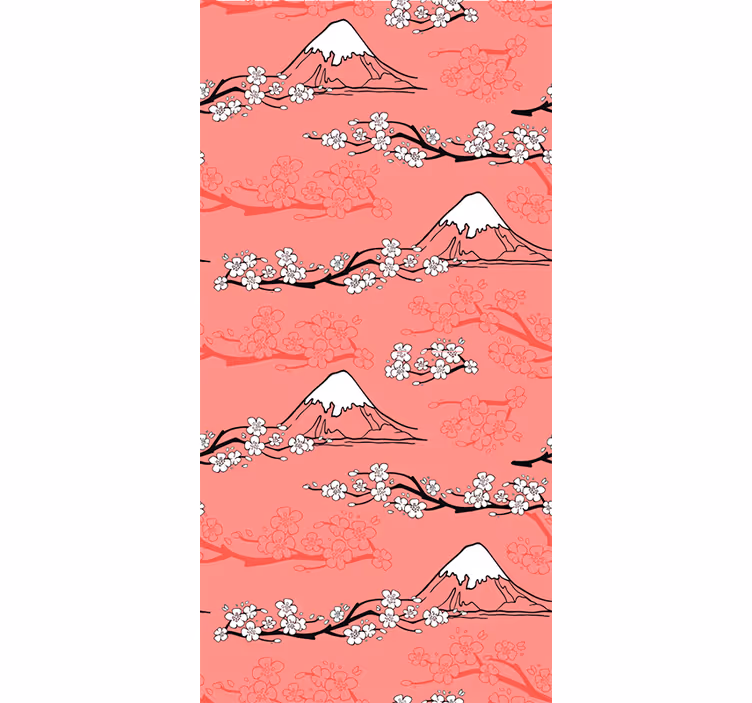 Carta da parati alberi primavera - TenStickers