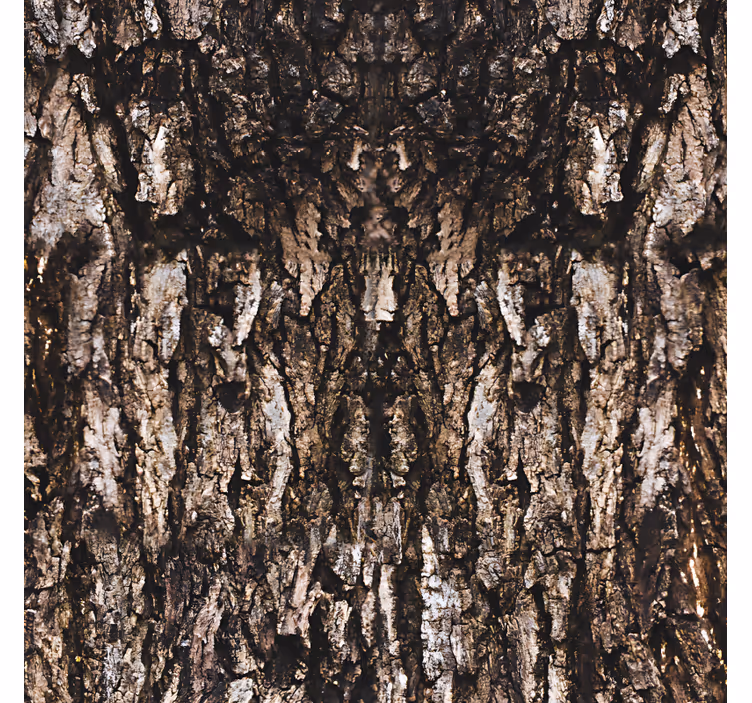 Carta da parati alberi corteccia realistica - TenStickers