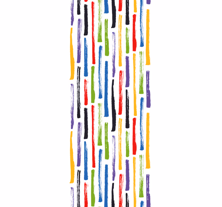 Carta da parati moderna motivo colorato - TenStickers
