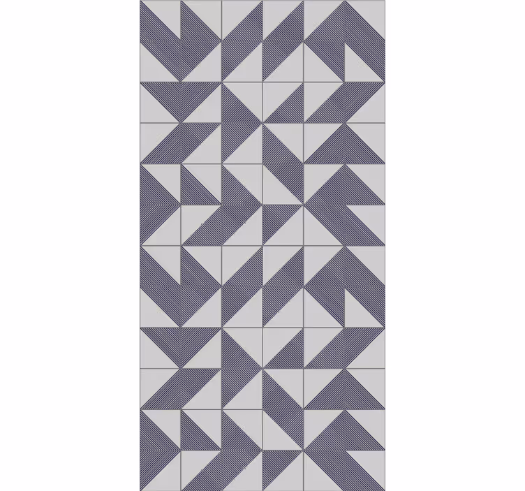 Carta da parati moderna armonia geometrica - TenStickers