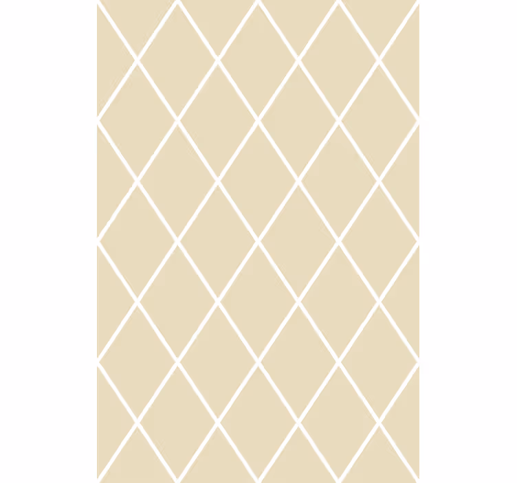 Carta da parati moderna eleganza a motivo diamante - TenStickers