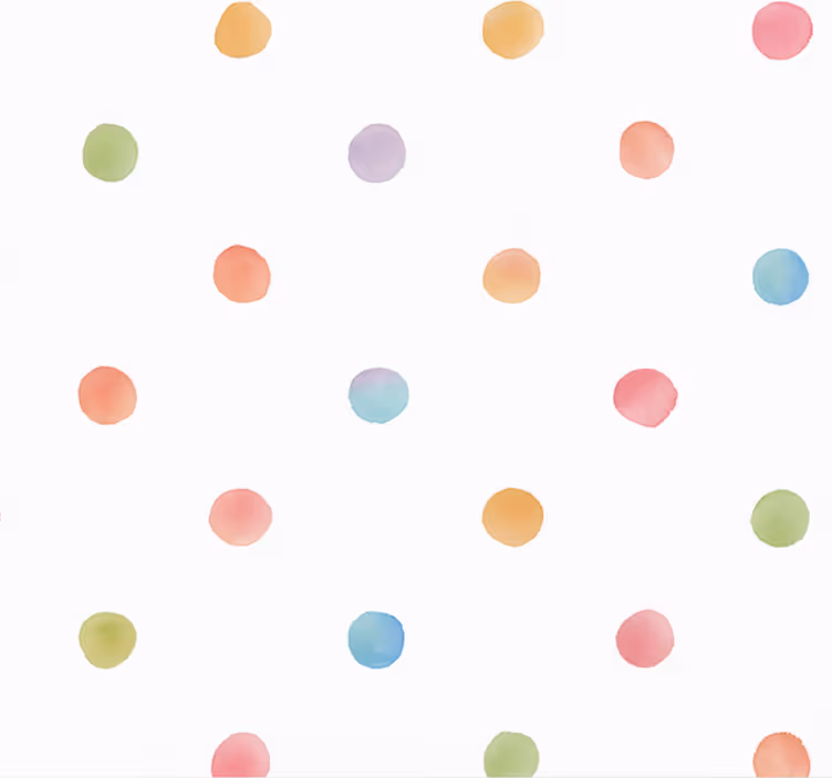 Carta da parati camera da letto pois acquerellati - TenStickers