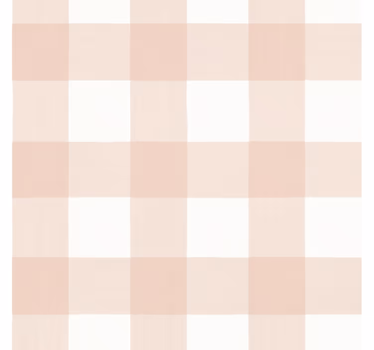 Carta da parati cameretta quadretti rosa - TenStickers