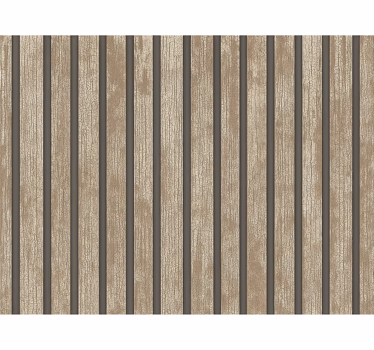 Carta da parati soggiorno legno rustico - TenStickers