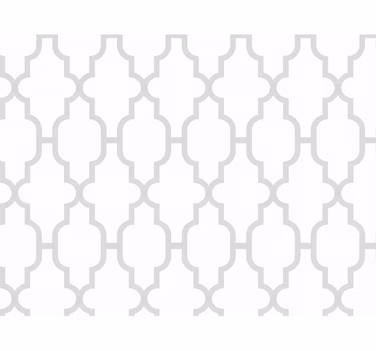 Carta da parati soggiorno geometrica grigia - TenStickers