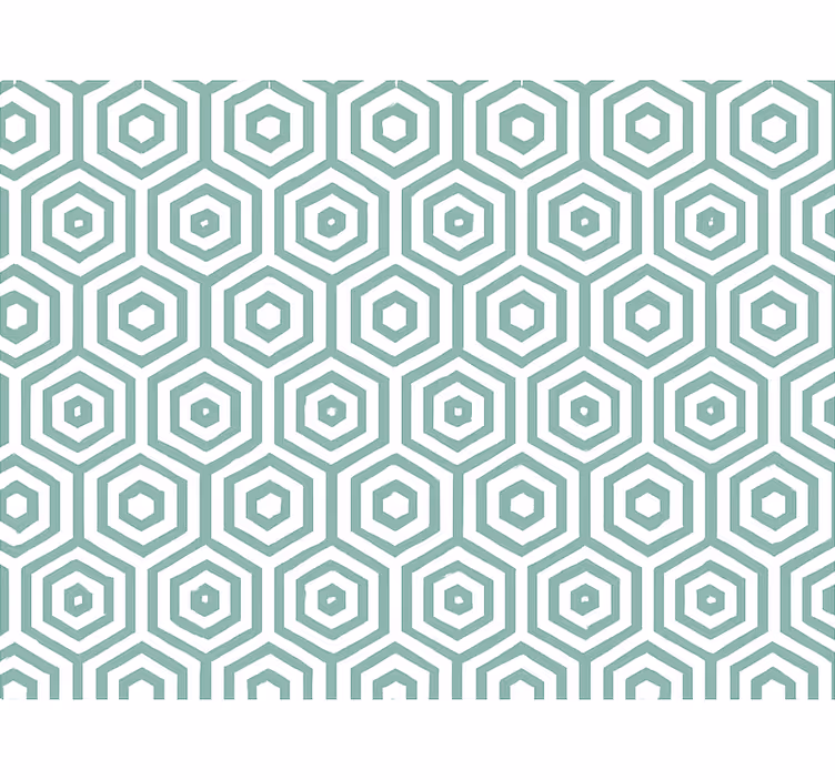 Carta da parati soggiorno geometrico astratto - TenStickers