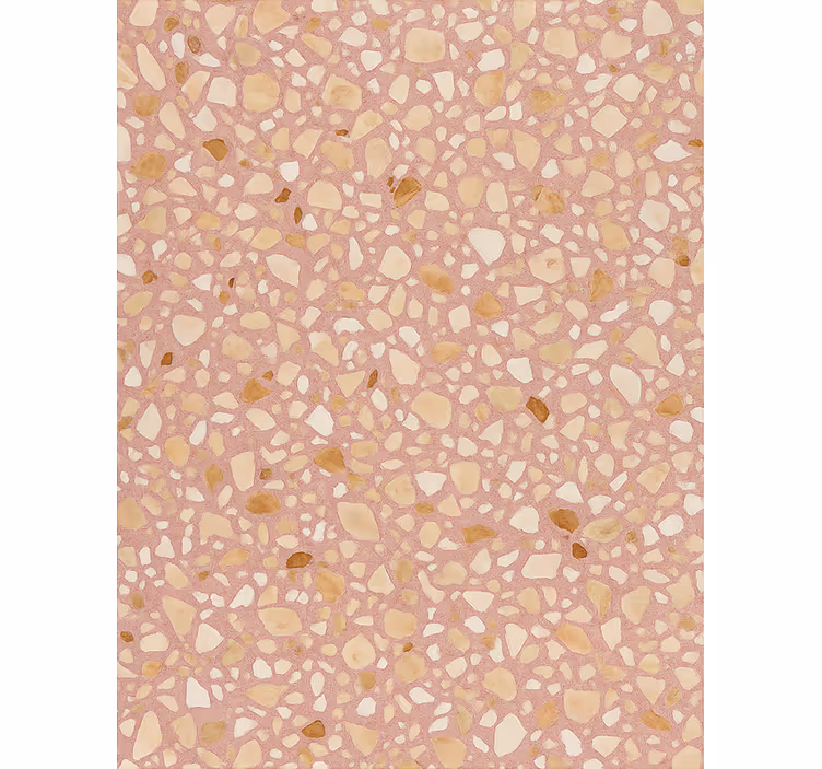 Carta da parati effetto pietra terra di rose - TenStickers