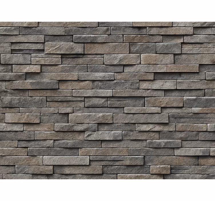 Carta da parati effetto pietra pietra ledge naturale - TenStickers